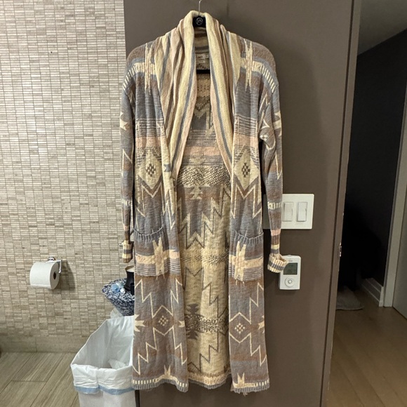 Faherty Paloma Organic Cotton Duster Cardigan - Picture 5 of 7